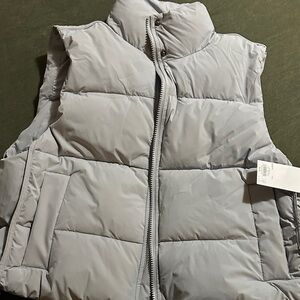 Gray Puffer Vest